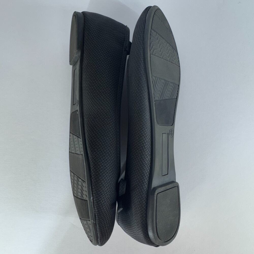 Ophelia Roe Chris Black Flats Women Size 8.5 Memory Foam Extra Comfort Ballet - Picture 6 of 12